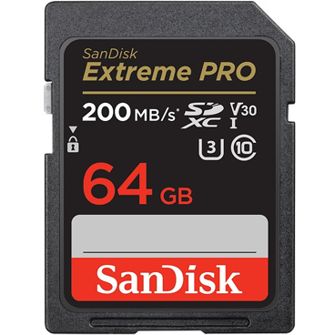 کارت حافظه SDXC سن دیسک مدل Extreme PRO استاندارد UHS-I U3 سرعت 200MBps ظرفیت 64 گیگابایت-مشکی کارت حافظه SDXC سن دیسک مدل Extreme PRO استاندارد UHS-I U3 سرعت 200MBps ظرفیت 64 گیگابایت-مشکی